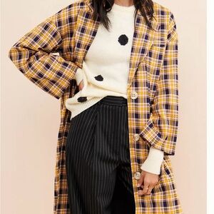Capulet Phoenix Plaid Coat XS